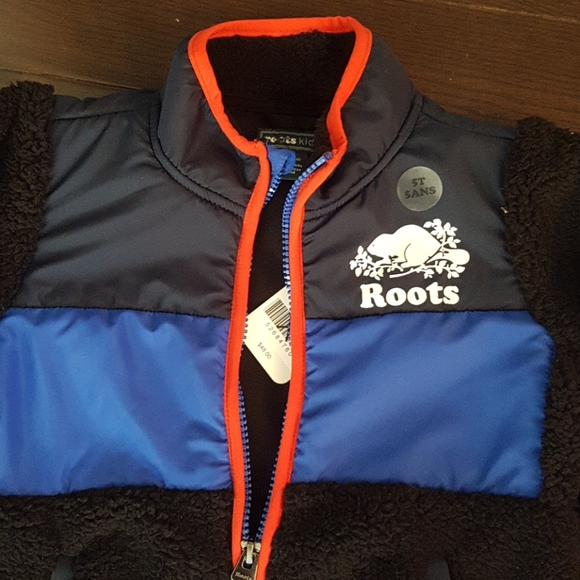 NEW Roots Sherpa Fleece Jacket - Picture 3 of 4
